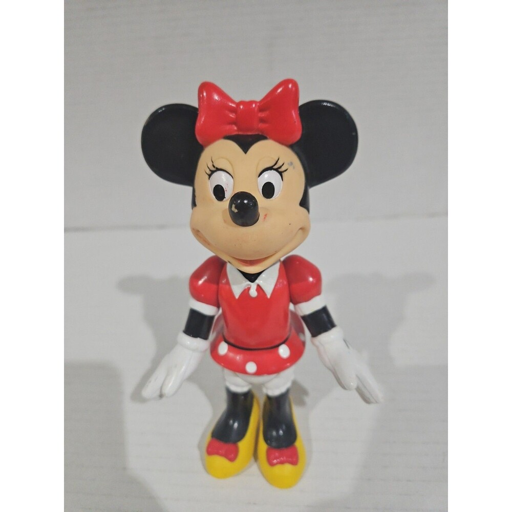 Minnie Mouse Vintage Retro Articulated Toy Figure